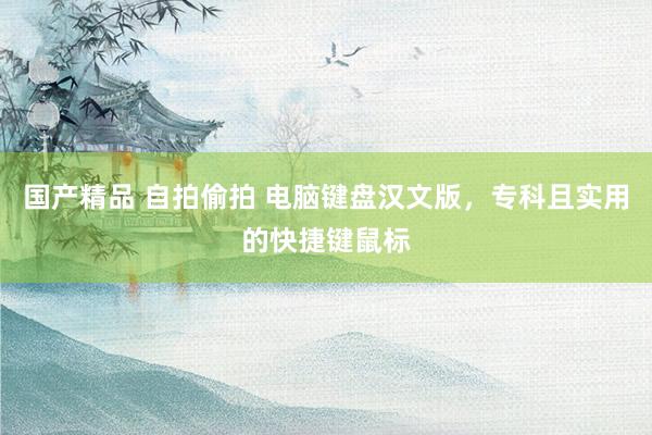 国产精品 自拍偷拍 电脑键盘汉文版，专科且实用的快捷键鼠标